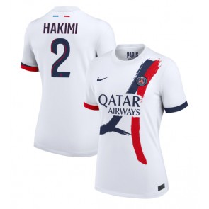 Paris Saint-Germain Achraf Hakimi #2 Replika Udebanetrøje Dame 2024-25 Kortærmet